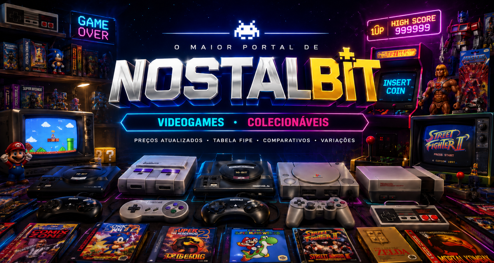 NOSTALBIT - Portal de videogames