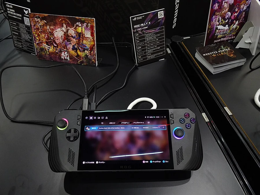 Imagem de ASUS ROG Ally X — Tokyo-Game-Show-2024-Day4---2024-09-29 233