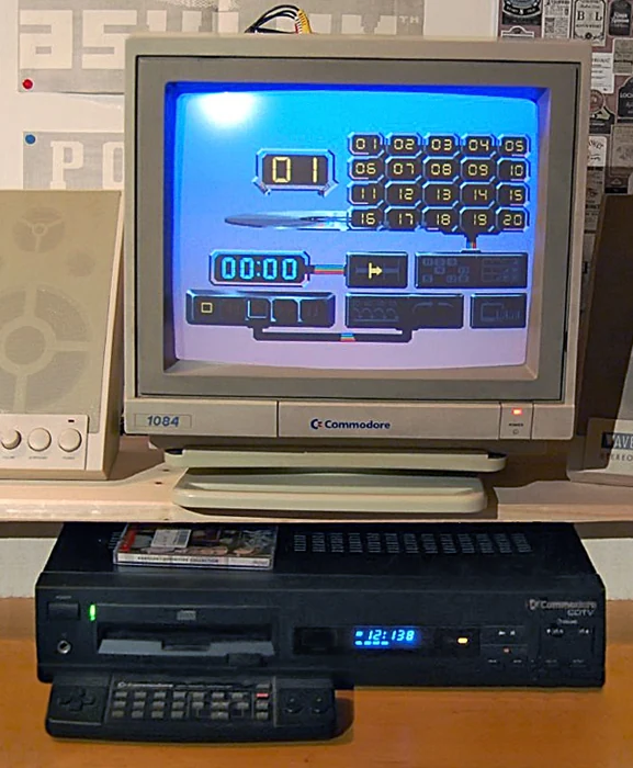 Imagem de Commodore CDTV — Commodore CDTV Setup