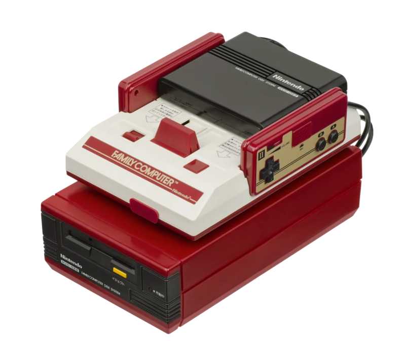Imagem de Famicom Disk System — Nintendo-Famicom-Disk-System