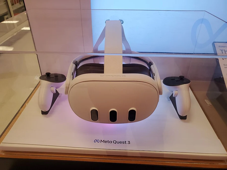 Imagem de Meta Quest 3 — Meta Quest 3 display unit