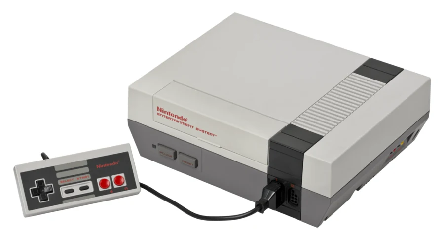 Imagem de Nintendo Entertainment System — NES-Console-Set