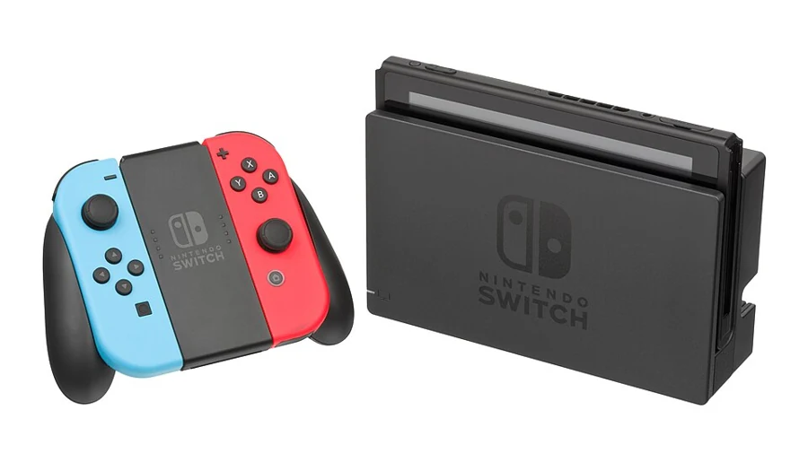 Imagem de Nintendo Switch — Nintendo-Switch-Console-Docked-wJoyConRB