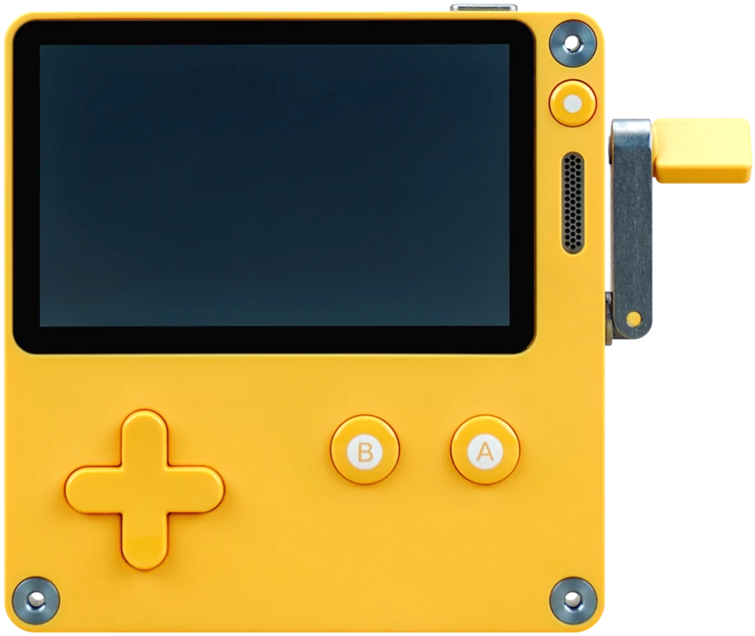 Imagem de Playdate — Playdate front-view