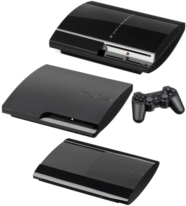 Imagem de PlayStation 3 — PS3 consoles montage HQ