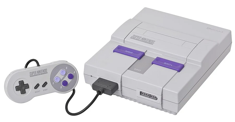 Imagem de Super Nintendo Entertainment System — SNES-Mod1-Console-Set